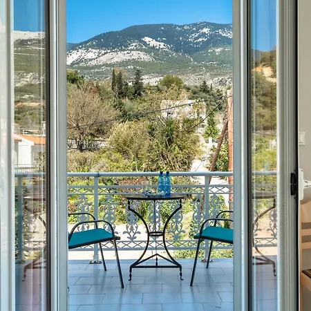 Angela Partial Sea View 9 Pensionat Lourdata (Kefalonia)